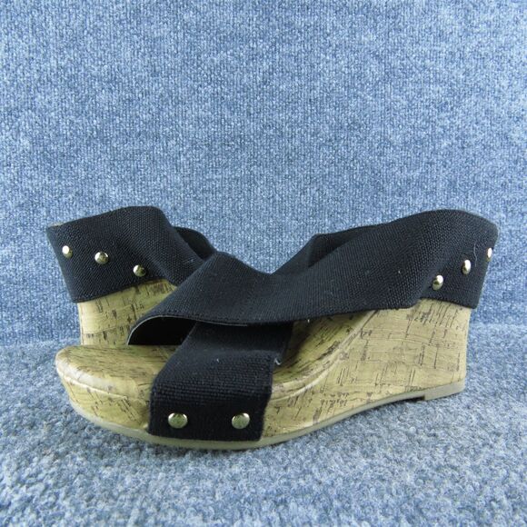 A New Day Women's Slide Black‎ Textile Size 8.5M Gently Used 2025 - Picture 1 of 5